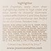 Jouer Highlighter, Tiare