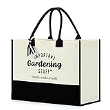 Gardening Canvas Tote Bag - Gifts for Women