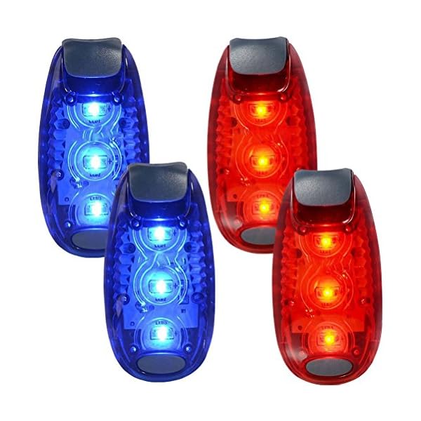 WINOMO-2-Pair-Safety-LED-Light-for-Runners-Bikes-Boats-High-Visibility-Clip-Light-for-Running-Walking-Jogging-BlueRed