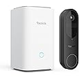 REOLINK Video Doorbell + Home Hub, 2K Dual-Band Wi-Fi Battery Doorbell with 150°x150° View, Wireless Battery or Wired Powered