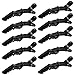 10-Pieces Alligator Hair Clips - Plastic Clip With Durable Grip and Wide Teeth for Women or Girls With Thick or Thin Hair - Professional Hair Styling and Sectioning Clips