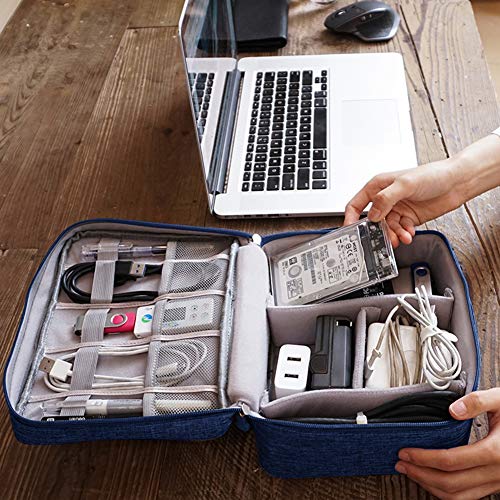 Electronics Organizer Waterproof Carrying Cases Universal Electronics Accessories Travel Cases