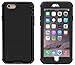 roocase iPhone 6s Plus Case - roocase [VersaTough] iPhone 6s Plus Rugged Armor Full Body Tough Case for Apple iPhone 6 Plus / 6s Plus (2015), Granite Black