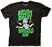 Rick and Morty Let's Get Riggity Riggity Wrecked Son! T-shirt (Extra Large , Black)