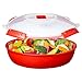 Sistema (8pc) Microwave Cookware & Food Storage Container Set With Locking Lids, Reusable