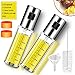 Oil Sprayer Mister for Cooking Olive Oil Spritzer for Air Fryer,3.4-Ounce Capacity Food-grade Glass Bottle,Oil Spray Bottle with Scale for Air Fryer, Kitchen, Salad, Baking, BBQ, Frying – 2 Pack