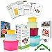21 Day Portion Control Containers (7 Piece) Colored Set Meal Prep Kit for Diet Weight Loss + FREE 21 Days Planner +2 E-Books +U/Guide +Measuring Tape +Mobile Stand by All-Green Products