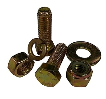 1500-Piece Grade 8 Bolt, Nut & Washer Assortment - Yellow Zinc Coated, Coarse Thread, Socket Head - View #5