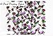 Meiliy 2 Pcs 8.2 FT Fake Rose Vine Flowers Plants Artificial Flower Home Hotel Office Wedding Party Garden Craft Art Decor, Purple