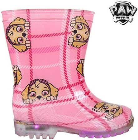 Paw Patrol Unisex Kids S0711701 Wellington Boots, Pink, 8.5 UK