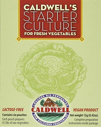 Vegetable Starter Culture Six pouches 12g by Caldwell