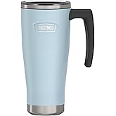 THERMOS ICON SERIES, Stainless Steel Mug with Slide Lock, 18 Ounce, Glacier