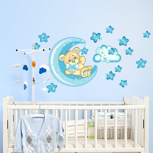 Come dipingere e decorare le pareti della Nursery