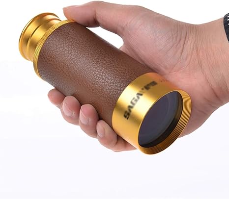 Amazon Co Jp 双眼鏡 単眼鏡 Bak4 プリズム キャンプ 観光 バードウォッチング ハイキング シングルホール ポータブル マイクロ Hd レトロ ナイトビジョン 1230 ゴールド ホーム キッチン