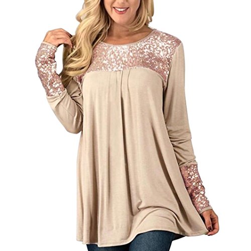 Willtoo Clearance Womens Dress Long Sleeve O Neck T Shirt