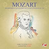 DIVERTIMENTO IN D MAJOR FOR VIOLIN AND PIANO K.    image