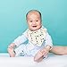YOOFOSS Baby Bandana Drool Bibs Unisex 8 Pack Gift Set for Teething and Drooling, 100% Organic Cotton, Soft and Absorbent for Boys Girls