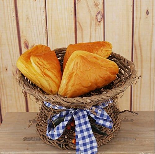 Mr.Garden Artificial Triangle Cake Lifelike Fruit For Display 2 Pieces