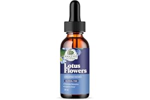 AMAZING BOTANICALS Alcohol-Free Lotus Flowers 200X Herbal Extract Tincture 300,000 mg - 1oz / 30ml