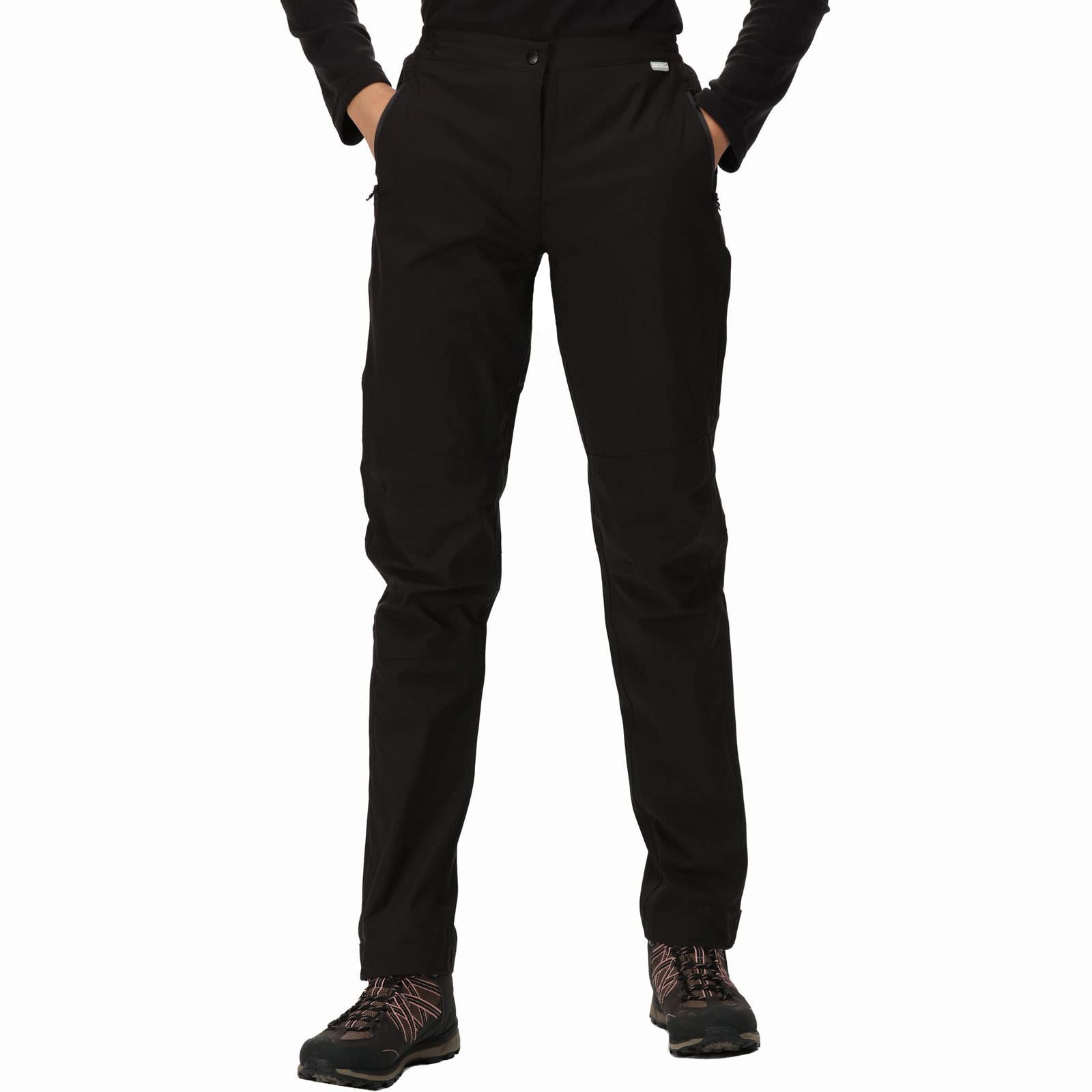 Regatta Women's Highton Waterproof Overtrousers Black