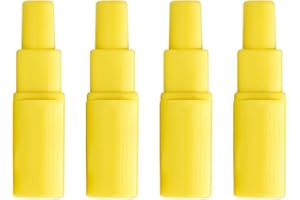 Maymom Flange Adapter Compatible with Selected Medela Breastshield, Compatible with Spectra Backflow Protector, Connects Maymom/Medela Breastshield and Spectra S1 S2 Backflow Protector, 4pc Yellow