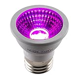 Apollo Horticulture Purple Reign 6W MR16 LED Grow Light Bulb for Plant Growing