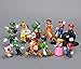 Toy Innovation Super Mario Brothers Action Figures Set (18 Piece)