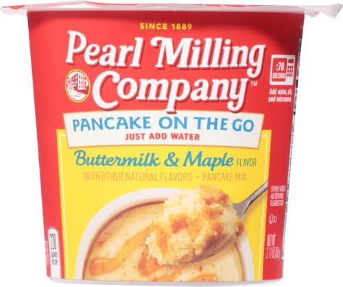 PEARL MILLING COMPANY, PANCAKE MIX BUTTERMILK & MAPLE FLAVOR PANCAKE ON THE GO, 2.11 OUNCE