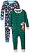 Carter's Baby Boys' 2-Pack Cotton Footless Pajamas, Tools/Tiger, 18 Months