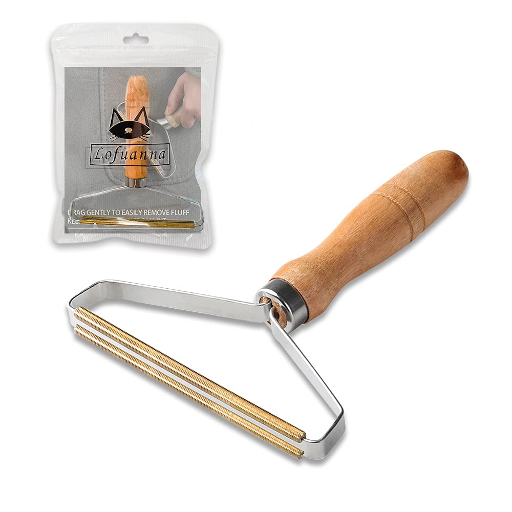 Crazyanna Portable Lint Remover Simple Sweater Defuzzer Clothes Fuzz Shaver Restores Your Clothes and Fabrics (1 pack)