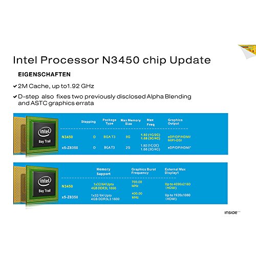 Mini PC - Pc Computer (Intel Apollo Lake, HD Graphics, Gigabit/Bluetooth/Dual-Band/WiFi, Mini PC Windows 10) Mini PC Intel, Mini Computer