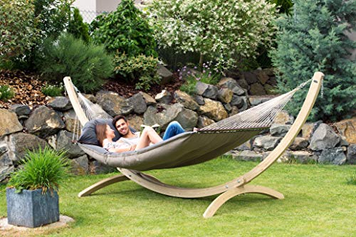 AMAZONAS Luxus Hängematte Fat Hammock Mehrpersonen 365x140cm bis 200 kg – Bild 4