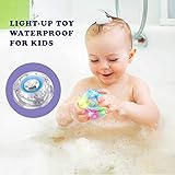 Revoq's Light-up Toy Waterproof for Kids Durable Floating Safe for Baby with Instruction Boys and Girls Toddler Toys Children Prime Water Toys Educational Boat Pool Fun
