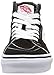 Vans Kids Sk8-Hi Skateboarding Shoes (3.5 Big Kid M, Black/True White)