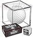 (4) Golf Ball Display Case Stackable Square Cube Holder Display Stand by BCW