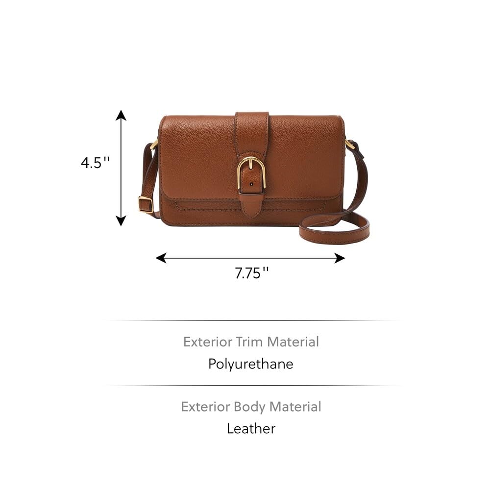 Fossil Women's Zoey Leather Crossbody Bag