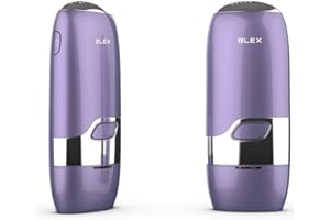 Blex Laser Hair Removal for Women and Men, IPL Laser Hair Removal Device for Long-lasting Results, with Powerful Energy Output， Compact and Lightweight, Light Purple