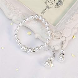 Fashion Classic Faux Pearl Jewelry Set Necklace