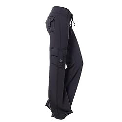 DASAYO Womens Stretchy Thicken Warm Leggings Button