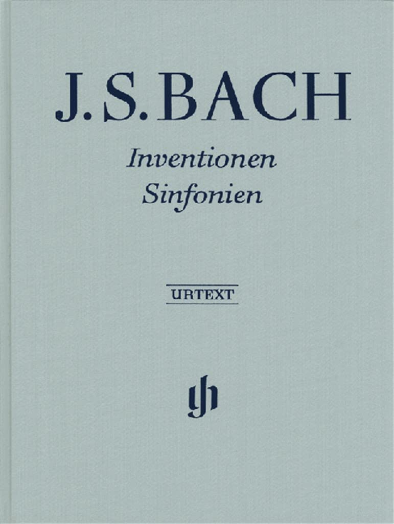 JOHANN SEBASTIAN BACH : INVENTIONS ET SINFONIES - RELIURE LIN - EDITION REVISE: Instrumentation: Piano solo