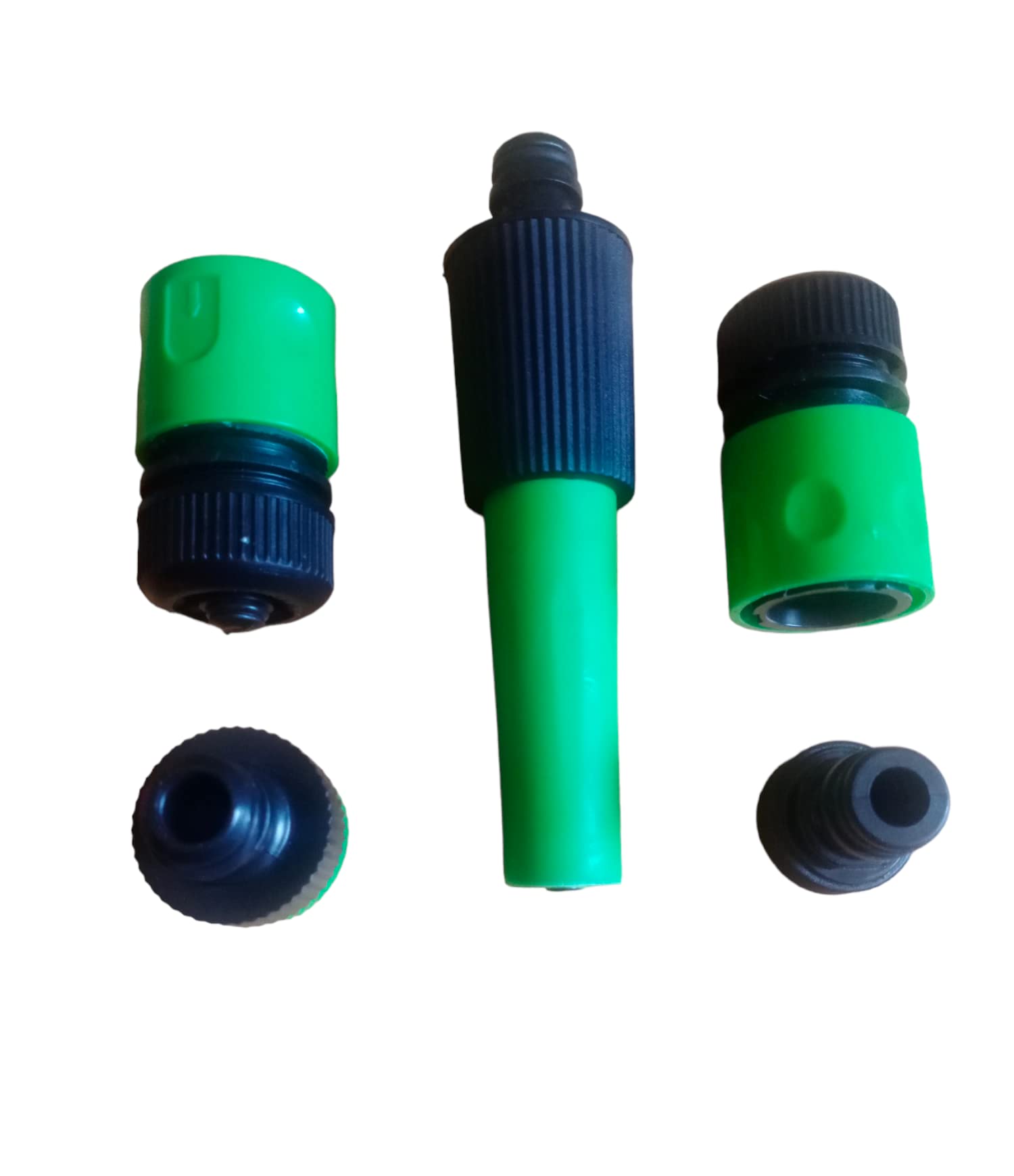 5pc Hose Connector Set Garden Pipe Tap Connection Set Fitting Adapter Hose Lock