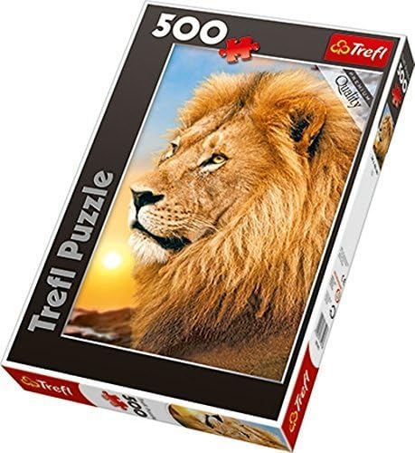 Trefl Lion Jigsaw Puzzle (500-Piece) by Modello