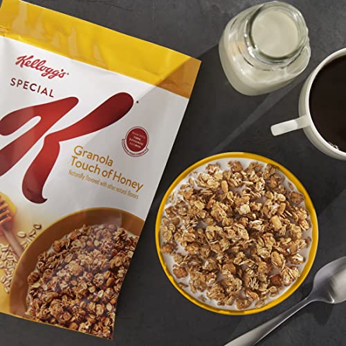 Special K Granola Cereal, Fiber, Whole Grain Cereal, Touch of Honey, 11