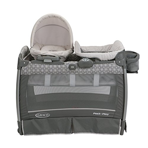 Graco Pack 'n Play Playard with Nuzzle Nest Sway Seat, Finland