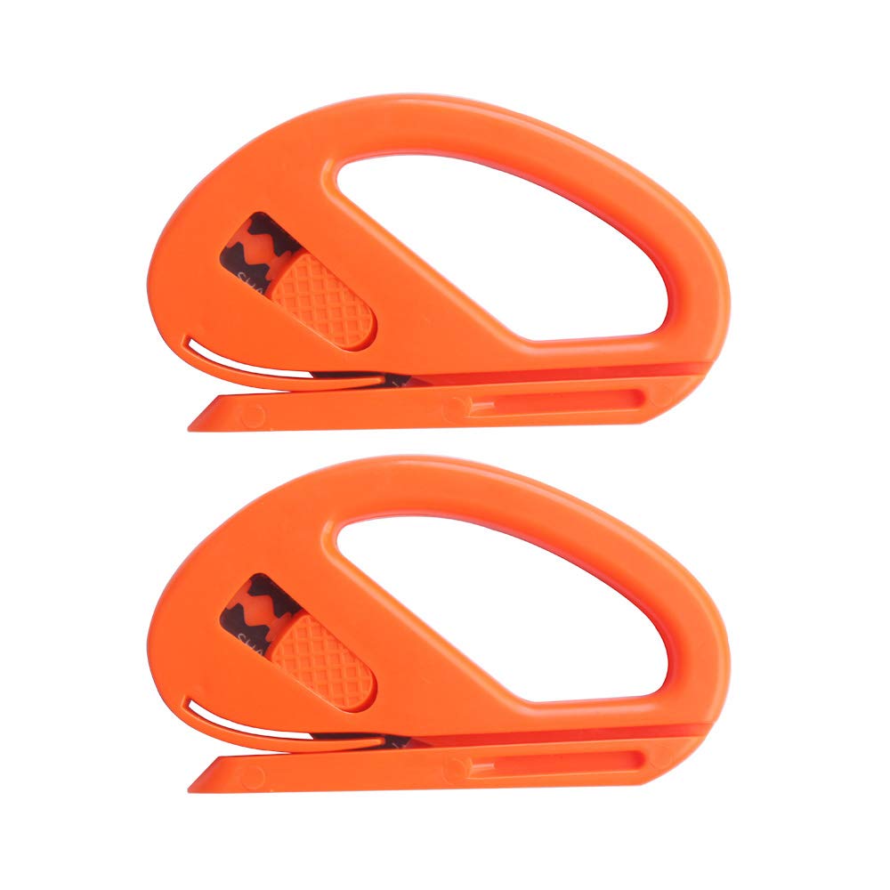 Gebildet Snitty Safety Cutter Vinyl Car Wrap Cutting Tool Carbon Fiber Cutting Application Knife,Pack of 2
