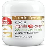 Colonial Dames Vitamin E and 70% Aloe Moisturizing Cream is a powerful moisturizer for even Delicate & Sensitive Skin