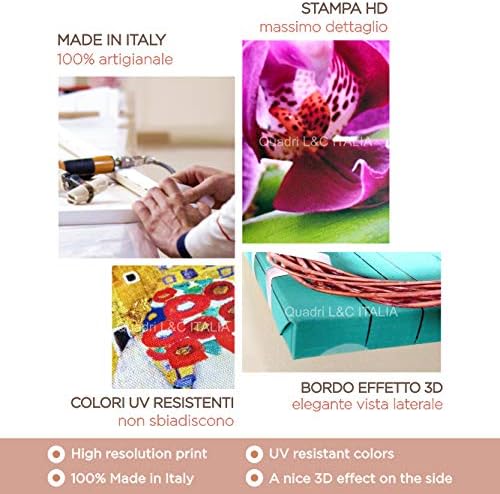 Quadri L C Italia Orchidea Rosa E Sassi Quadro Bagno Moderno Zen 90 X 45 Stampa Su Tela Canvas Con Fiori Natura Camera Da Letto Centro Estetico Ufficio Amazon It Casa E Cucina