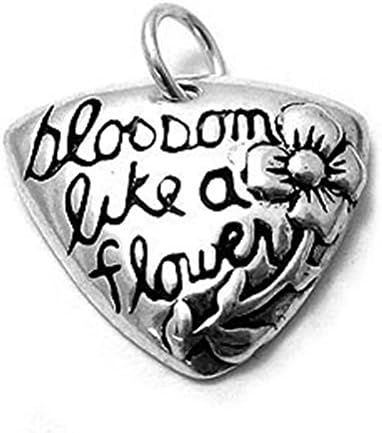 Sandra Creative Design Silver-tone Blossom Like a Flower Charm