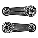 AutoandArt Brock Replacement Pair of Plastic Window Crank Handles Compatible with 1984-2002 4Runner 69260-10040