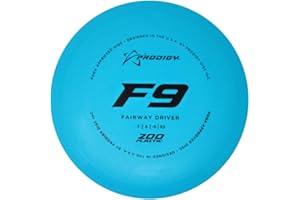 Prodigy Disc 200 F9 | Understable Disc Golf Fairway Driver | Extremely Durable | Great Disc Golf Disc for Beginners | Colors 
